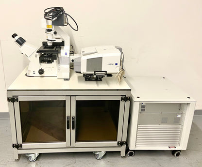Zeiss LSM 780 Laser Scanning Confocal System w/ Zeiss Observer Z1 Inverted Phase Contrast Fluorescence Microscope